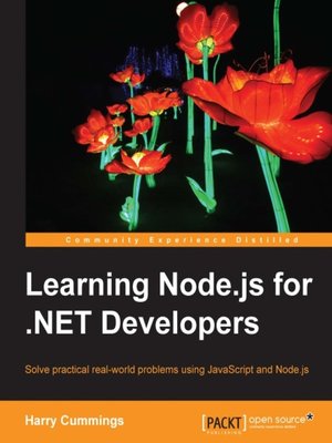 cover image of Learning Node.js for .NET Developers
